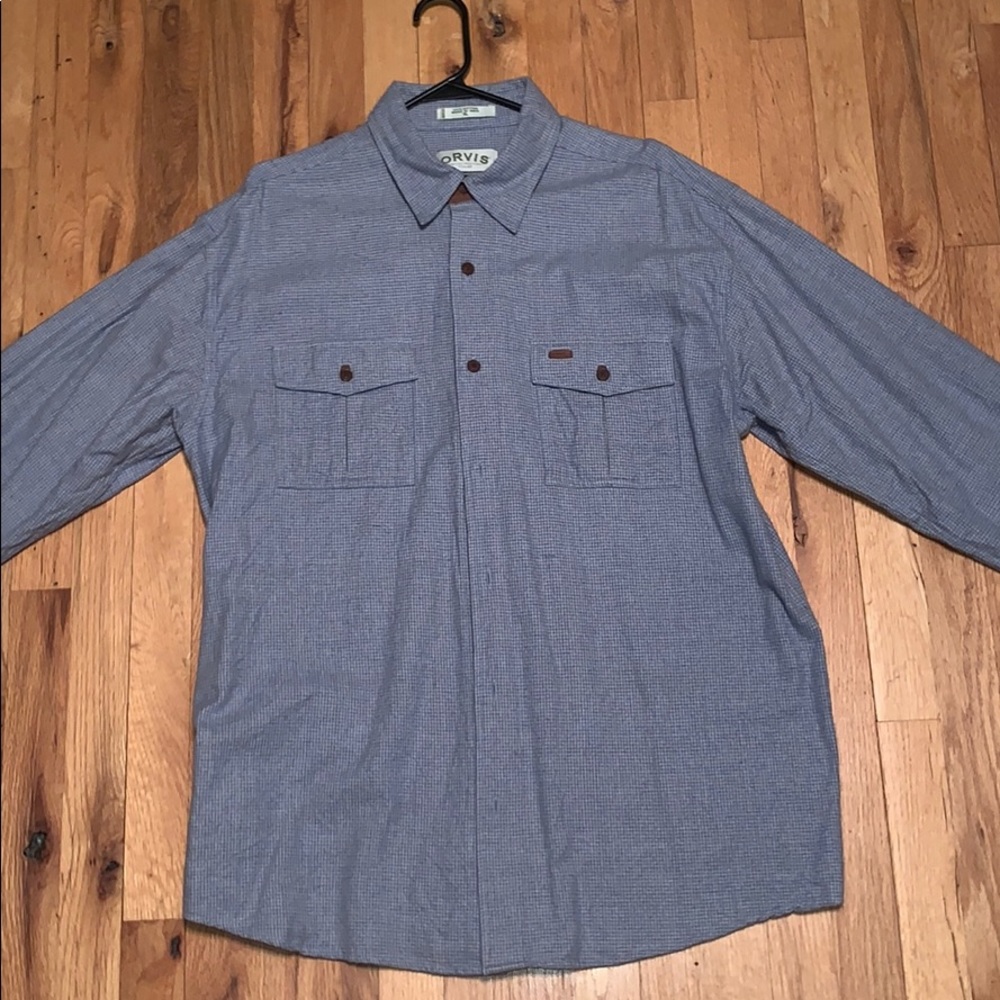 Orvis Blue Longsleeve
